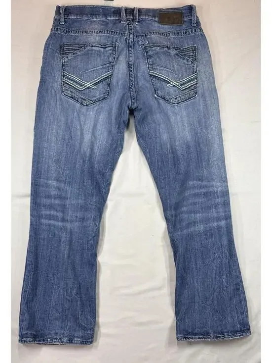 BKE Denim Jaki Straight Jeans 32S - Picture 3 of 6